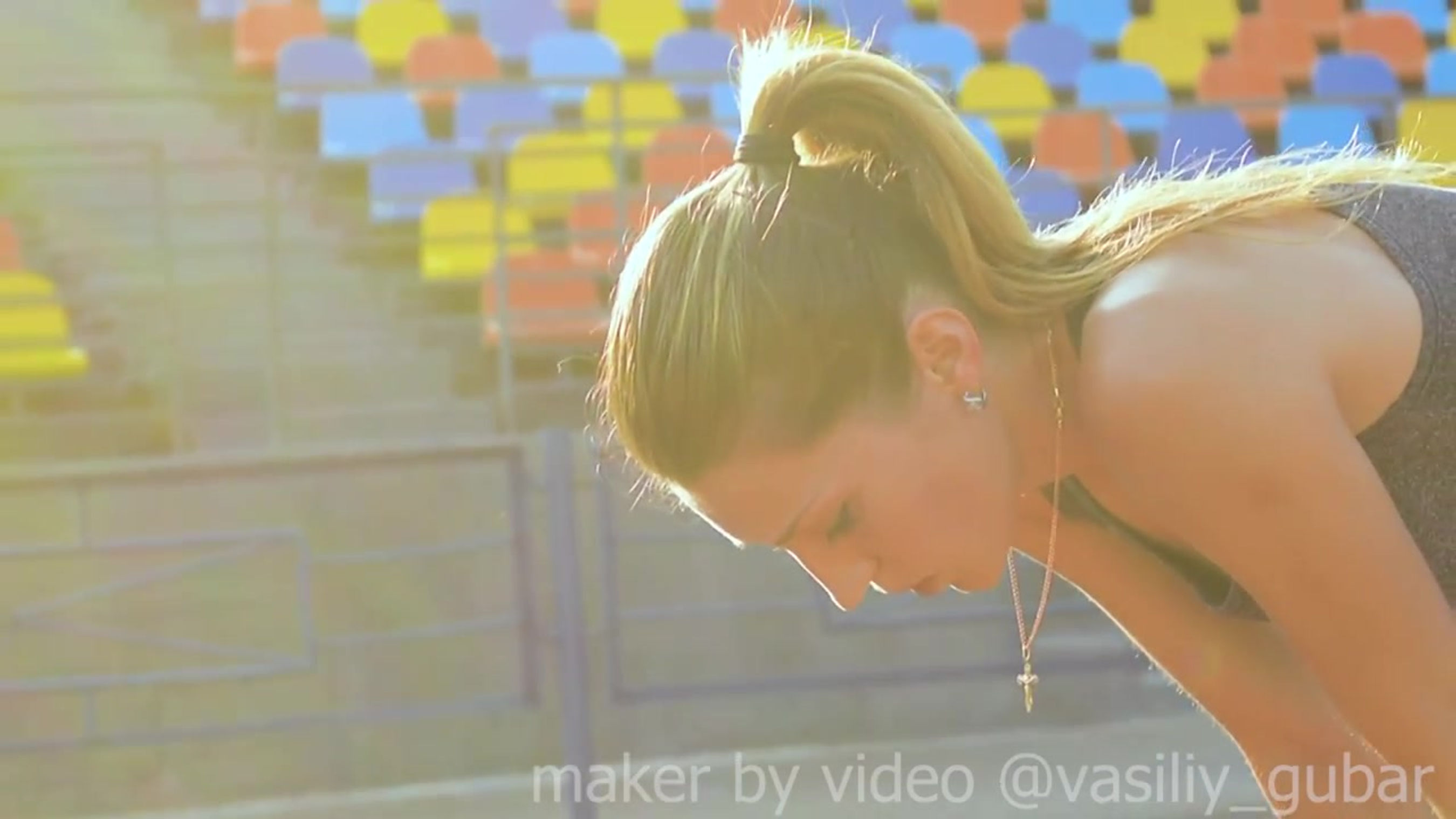 Model Video - sport Albina Simonova
